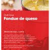 Deliciosa fondue de queso Deliciosa fondue de queso