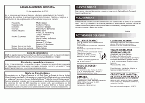 Circular Octubre Noviembre Club Aleman