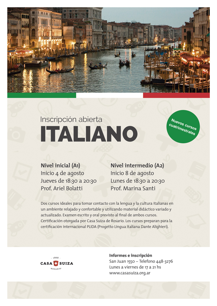 Idiomas-Italiano-2-niveles---Afiche